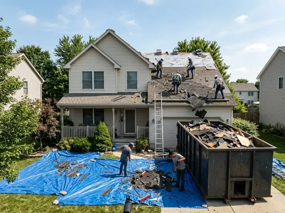 roof-replacement-debris-remova-004 — frequently asked questions, Cheapest Dumpster Rentals in Victoria, TX